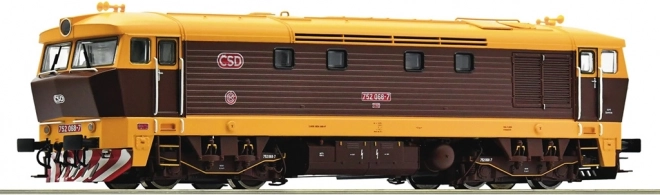 Roco dízelmozdony ČSD/ČD Bardotka 752 068-7 H0