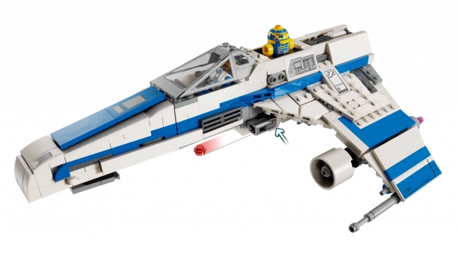 Star Wars E-Wing Új Köztársaság vs Shin Hati Vadászgép LEGO készlet