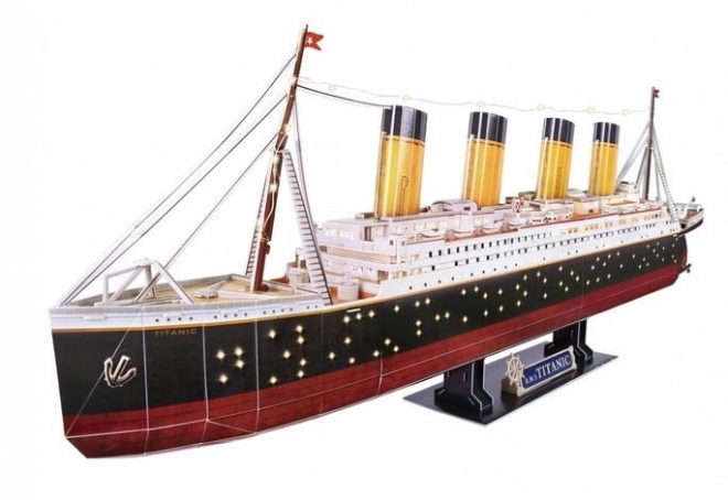 3D Titanic LED Puzzle