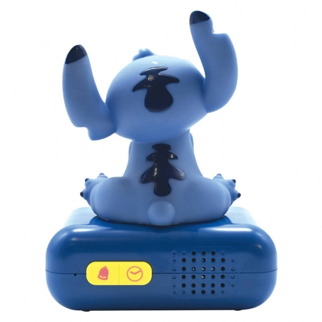 Ébresztőóra éjszakai fénnyel STITCH 3D Lexibook