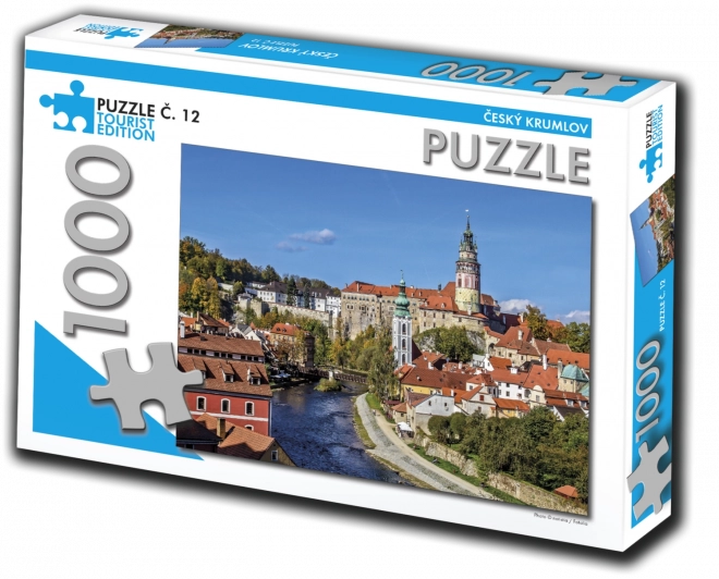 Turisták Puzzle Český Krumlov 1000 darabos