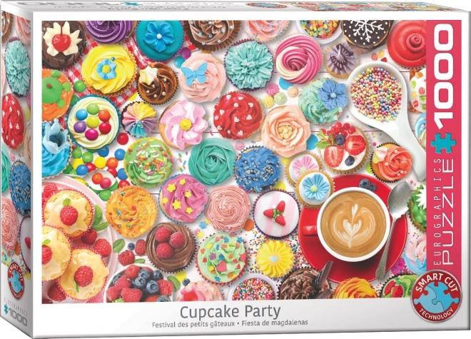 Eurographics puzzle, Cupcake party, 1000 darabos