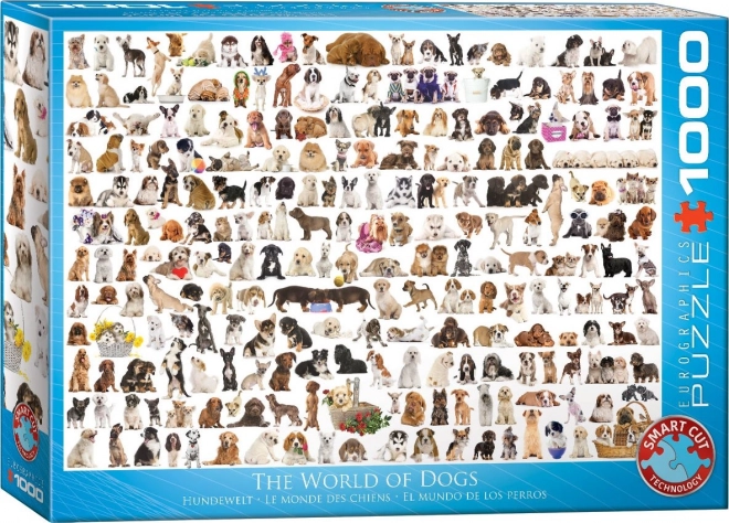 Eurographics kutyavilág puzzle 1000 darab