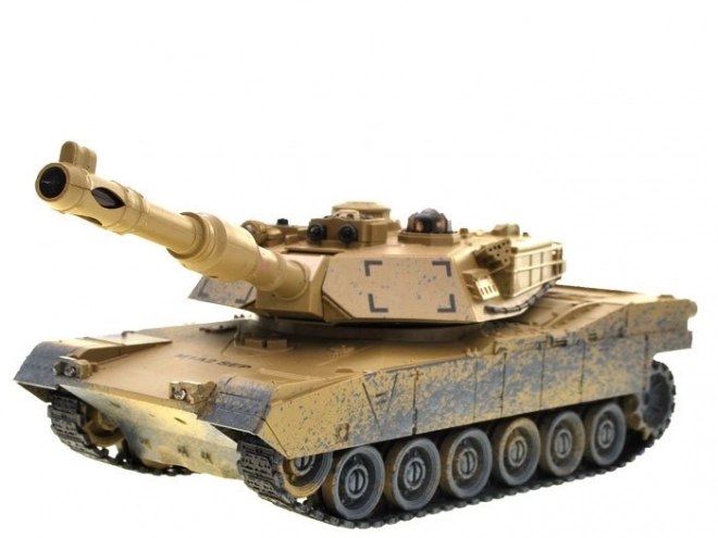 Távirányítós M1A2 Abrams sivatagi álcázó tank