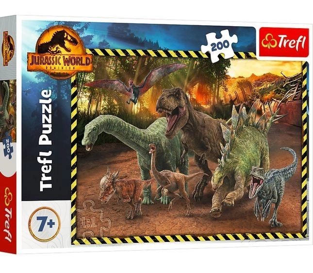 Jurassic Park dinoszaurusz puzzle 200 darabos