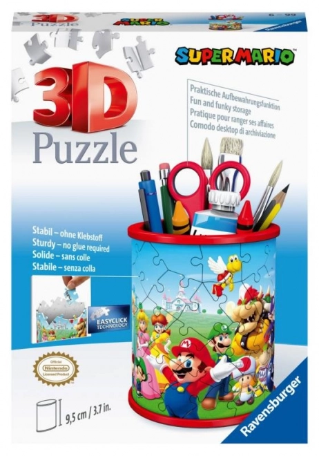 Super Mario 3D Puzzle írószertartó