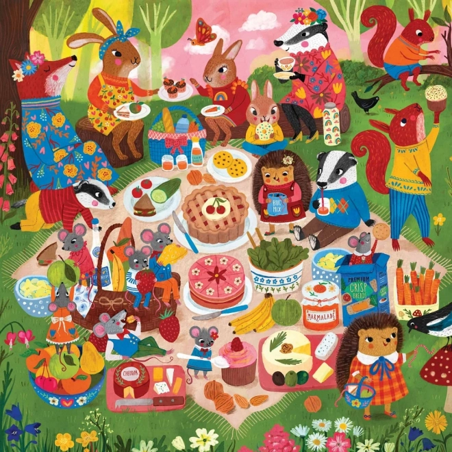 Mudpuppy puzzle erdei piknik 500 darabos