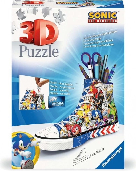 Ravensburger 3D puzzle Sonic cipő