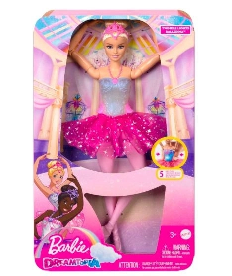 Barbie balett mágikus fényekkel baba