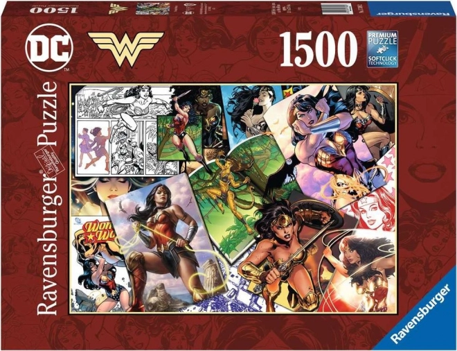 Ravensburger DC Comics: Wonder Woman puzzle 1500 darabos