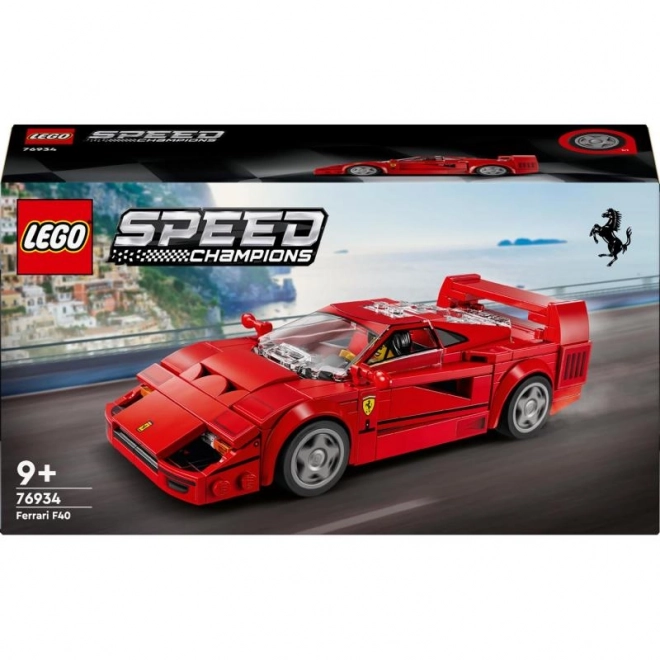 Ferrari F40 Supersportautó LEGO Speed Champions