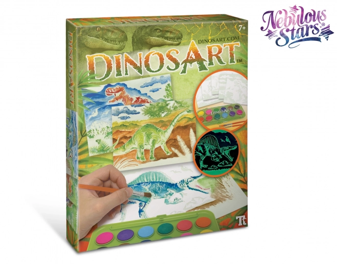 DinosArt varázslatos akvarell készlet