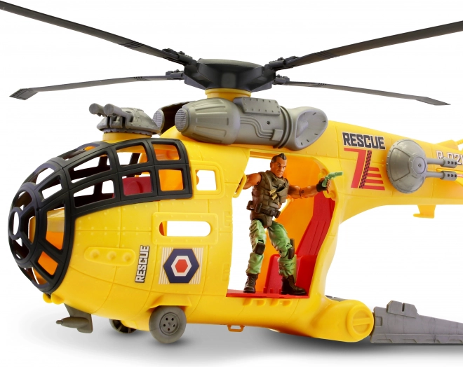The Corps! Nightwing helikopter figurával és képregénnyel