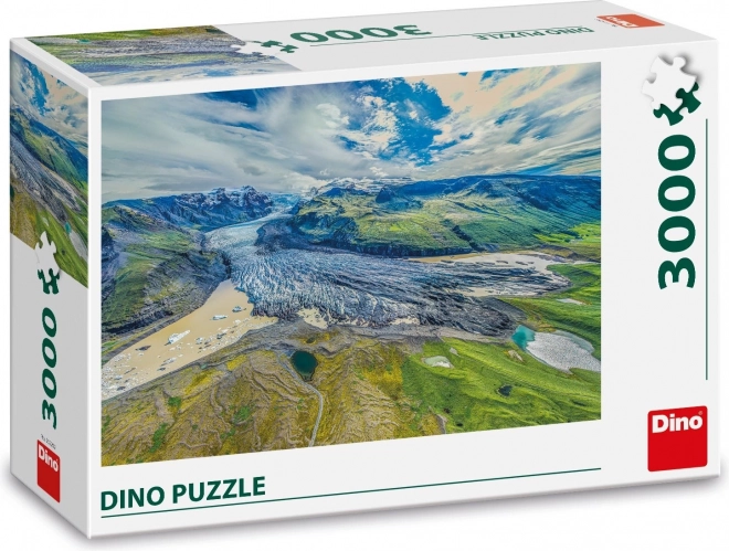 Dino izlandi gleccser puzzle 3000 darab