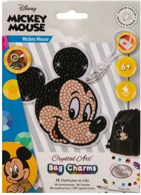 Crystal Art medál Mickey Eger