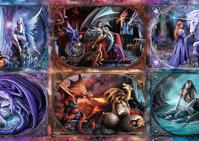 TREFL Puzzle Fantasztikus lények 9000 darab