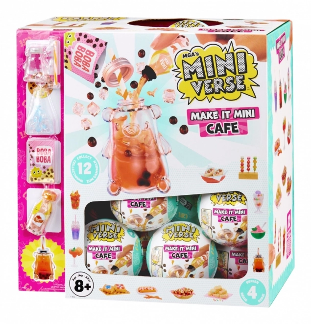 Figurák Miniverse Készíts Mini Ételeket: Kávézó