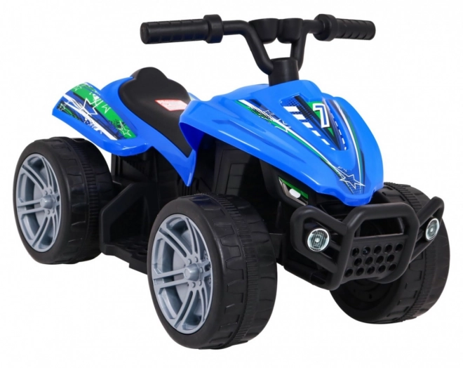 kisgyerekek számára készült akkumulátoros kék quad