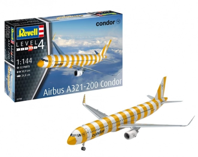 repülőgép modell airbus a321-200 condor