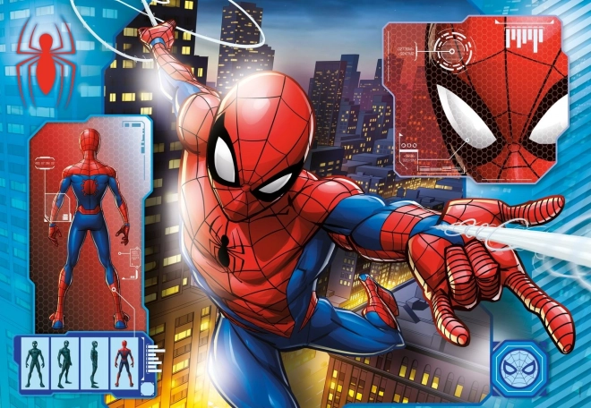 Spiderman profil gyerek puzzle