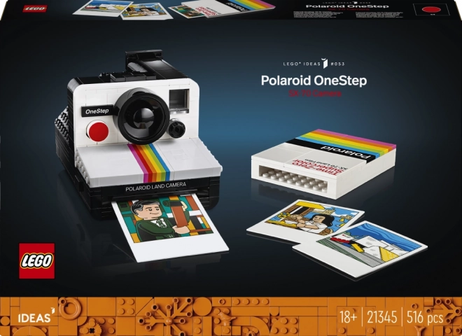 Lego Ideas Polaroid OneStep SX-70 kamera modell