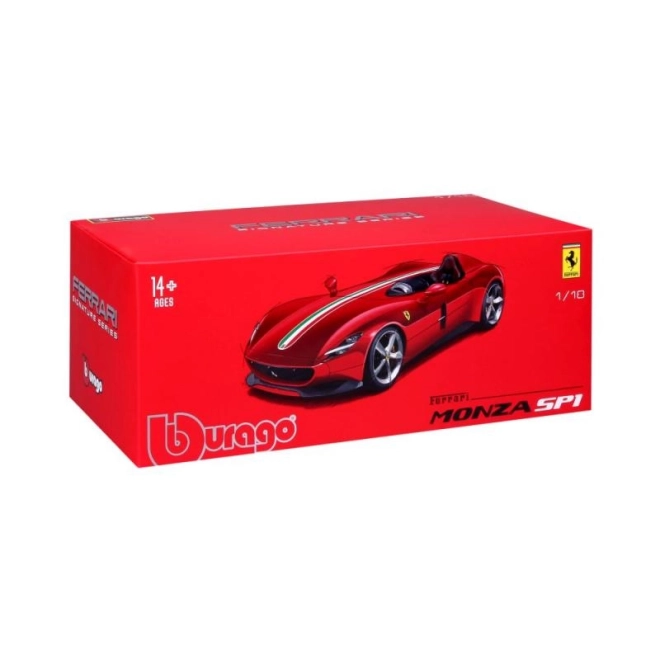 Bburago Ferrari Signature sorozat Monza SP-1 kisautó 1:18 méretarányban