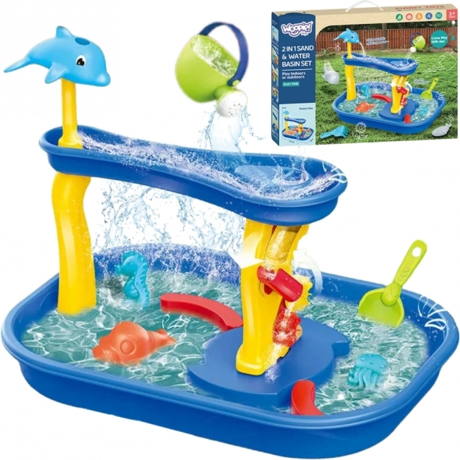 Woopie Vizes Asztal Delfin 11 db