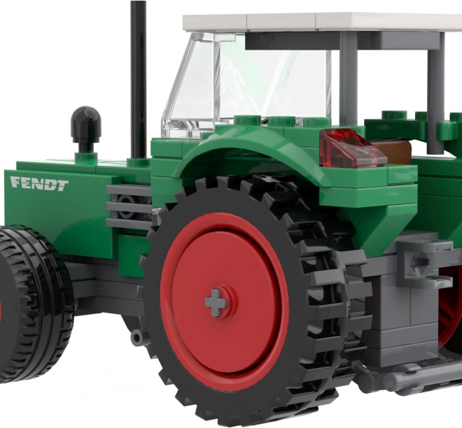 Építőkészlet BRIXIES Plus Történelmi Traktor Fendt Farmer 105S