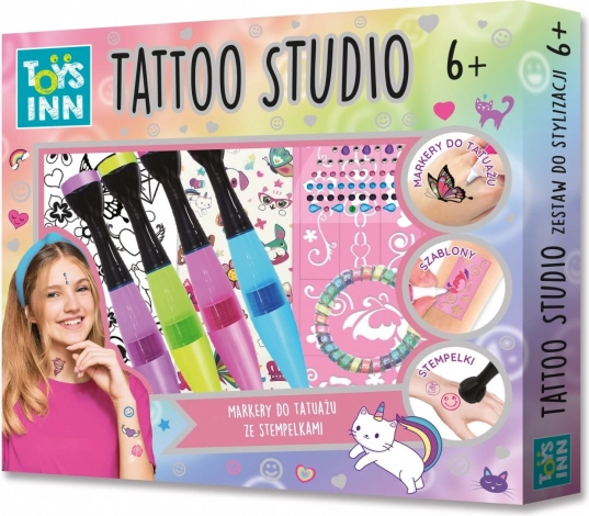 tetováló filcek és pecsétek készlete – Tattoo Studio