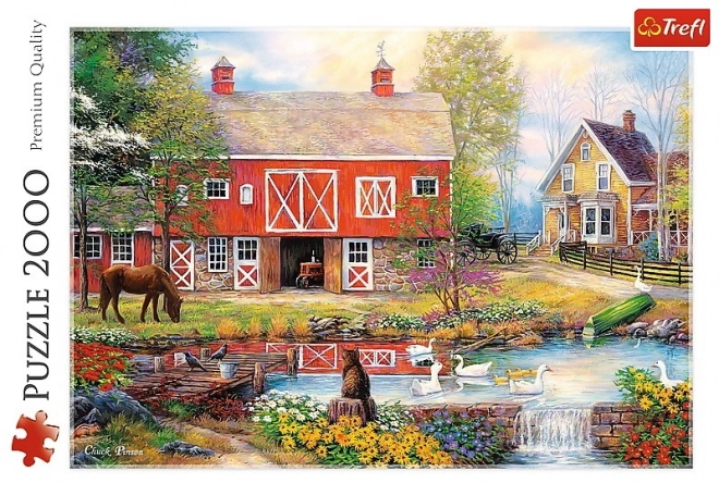 Élet a vidéken 2000 darabos puzzle