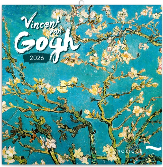 Jegyzet naptár Vincent van Gogh 2026