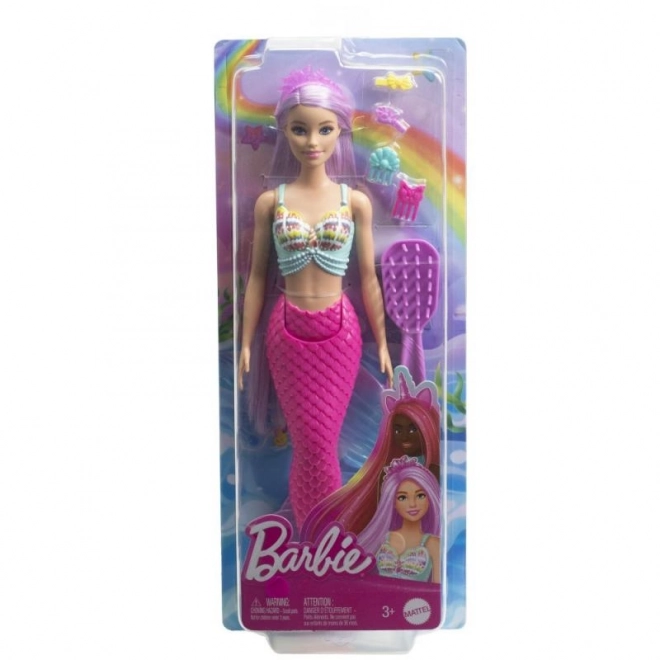 Barbie mesebeli baba hosszú hajjal - sellő