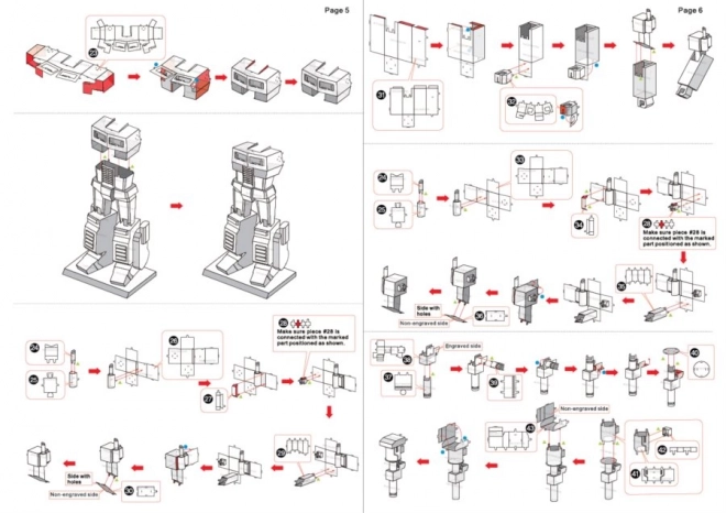 Metal Earth 3D puzzle Transformers: Optimus Prime