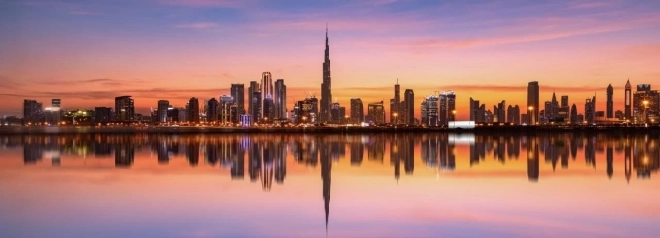 Panoráma puzzle Dubaji panoráma 1000 darabbal