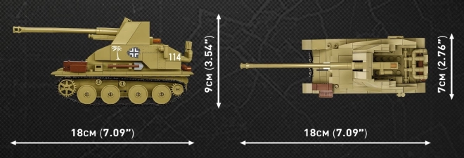 cobi marder III tankelhárító modell