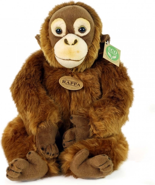 Plüss orangután 27 cm, környezetbarát