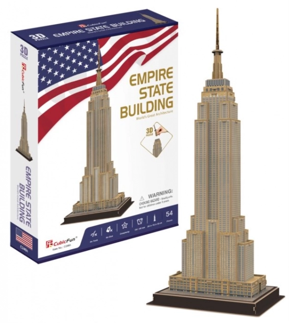 3D Puzzle Empire State Building 54 darabos készlet