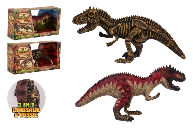 Nagy kétszínű dinoszaurusz figura - Animal World