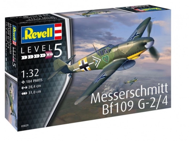 Messerschmitt BF 109G-2/4 műanyag modell 1/32