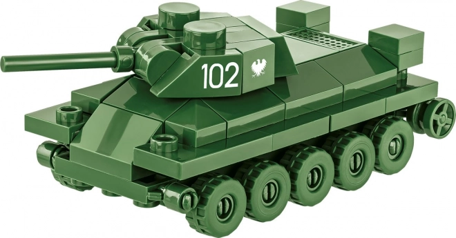 II. világháborús szovjet tank T-34/76 modell 1:72 COBI építőjáték