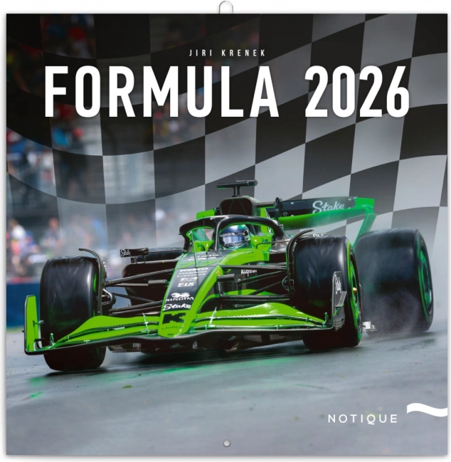 Poznámkový naptár Forma 1 – Jiří Křenek 2026