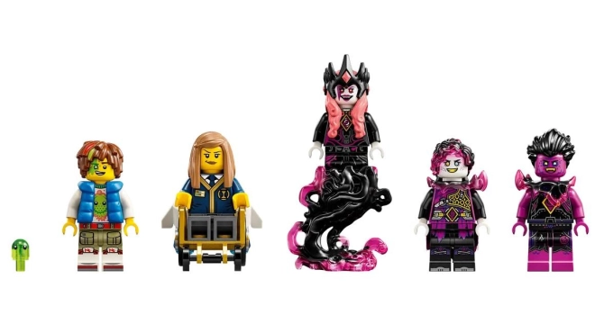 Színes minifigura gyűjtemény