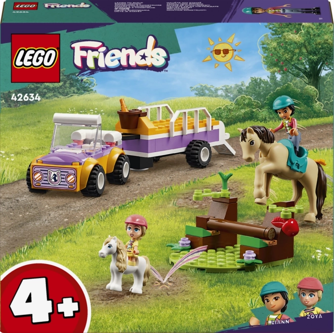 Lego friends ló és póni utánfutó