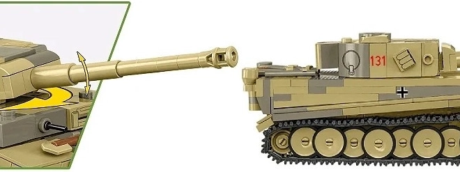 Panzer VI Tiger I 131-es modell a COBI-tól