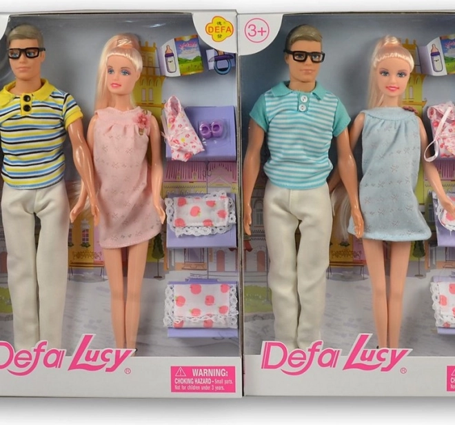 Lucy és Ken baba az üzletben