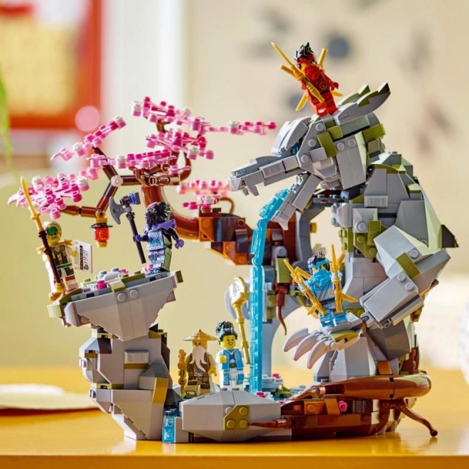 lego ninjago smokkő temploma építőkészlet