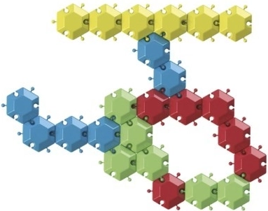 Könnyű összekapcsolás és élénk színek