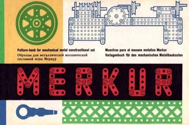 Merkur klasszikus építőkészlet - 141 modell