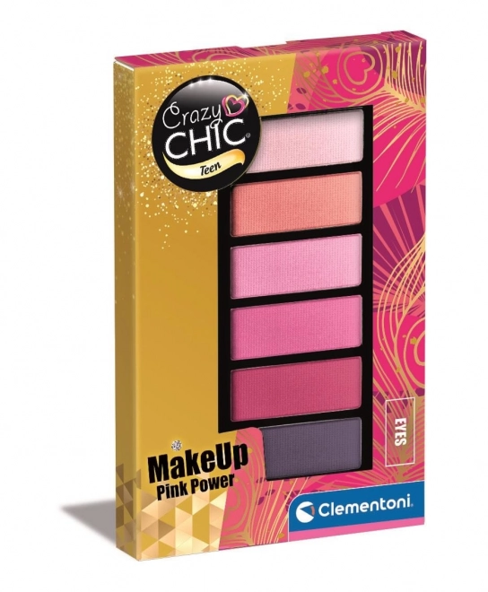 Clementoni Crazy Chic Teen: Smink szett Pink Power