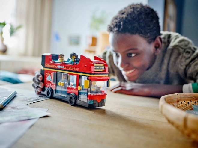 Vörös emeletes busz LEGO City